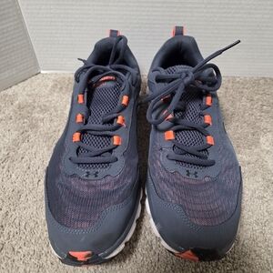 Under Armour Charcoal and Coral Athletic Shoes